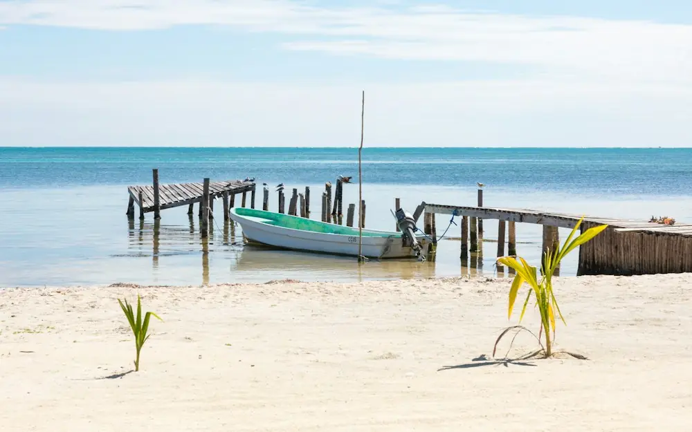 boat on dock during daytime